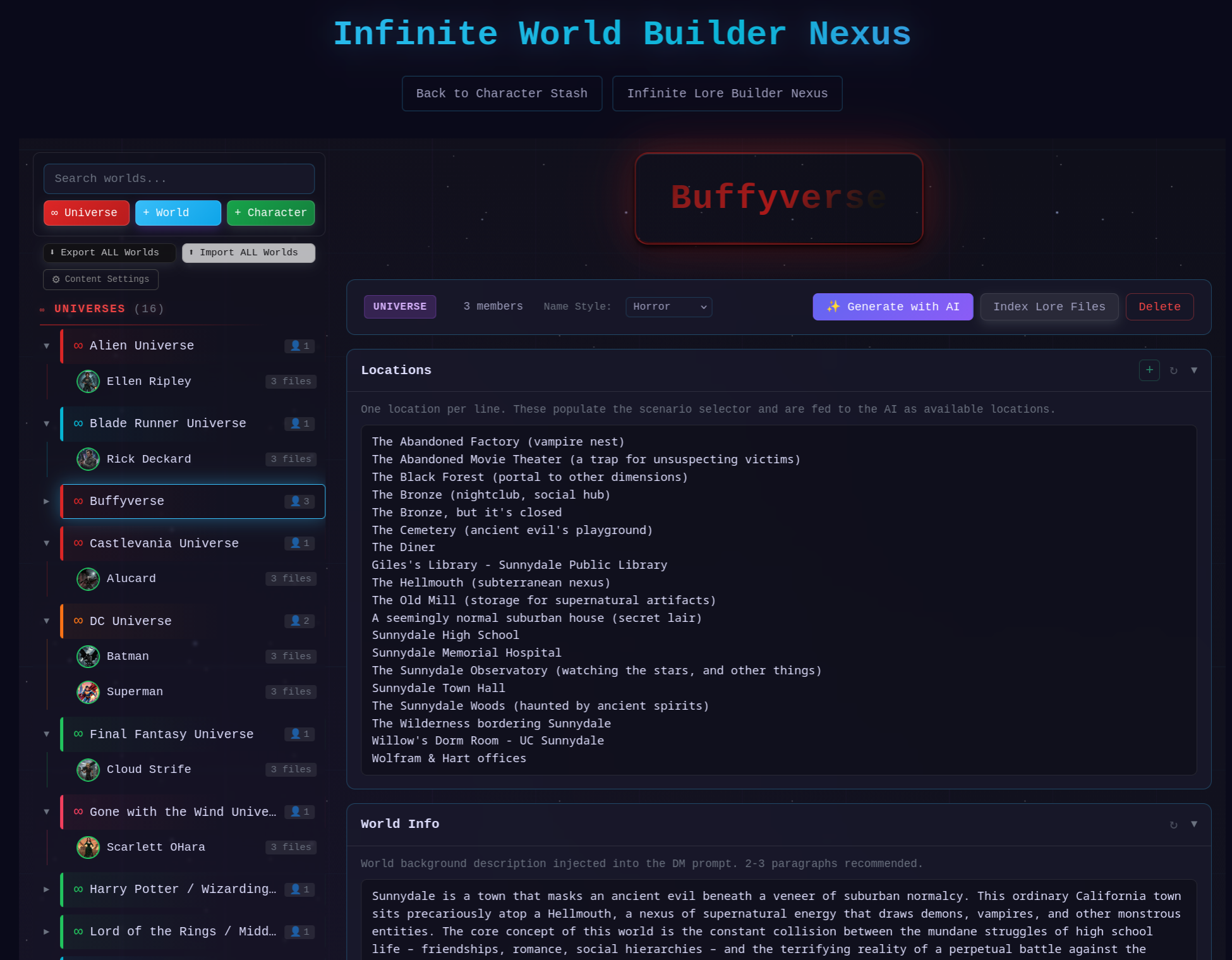 World Builder